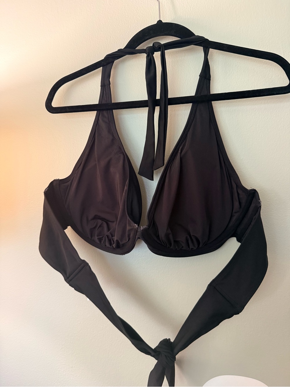 Shapermint 3XL Halter Swim Top - Black - Picture 3 of 3
